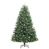 Kunstig sammensatt juletre grønn 240 cm PVC og metall