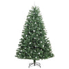 Kunstig sammensatt juletre grønn 240 cm PVC og metall