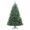 Kunstig sammensatt juletre grønn 240 cm PVC og metall
