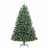 Kunstig sammensatt juletre grønn 300 cm PVC og metall