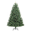 Kunstig sammensatt juletre grønn 300 cm PVC og metall