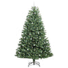 Kunstig sammensatt juletre grønn 300 cm PVC og metall