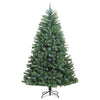 Kunstig sammensatt juletre grønn 300 cm PVC og metall