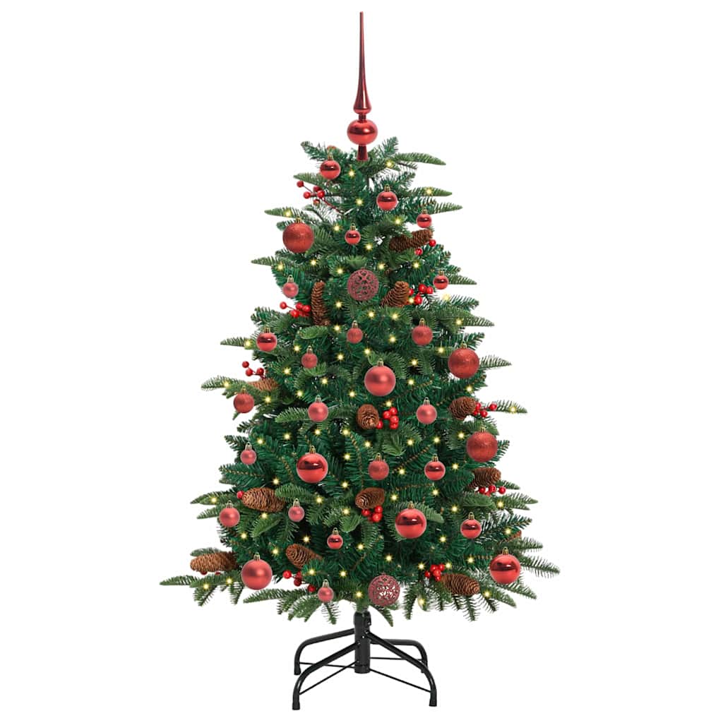 Kunstig juletre grønn 120 cm PVC og Metall og Plast