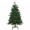 Kunstig juletre grønn 120 cm PVC og Metall og Plast