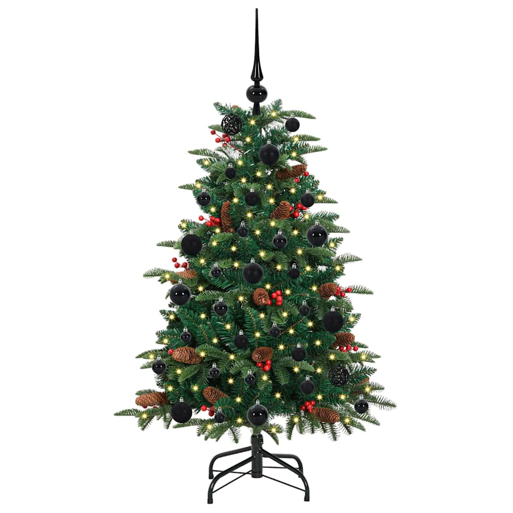 Kunstig juletre grønn 120 cm PVC og Metall og Plast