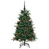 Kunstig juletre grønn 120 cm PVC og Metall og Plast