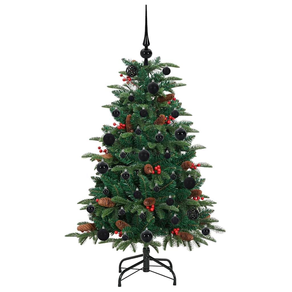 Kunstig juletre grønn 120 cm PVC og Metall og Plast
