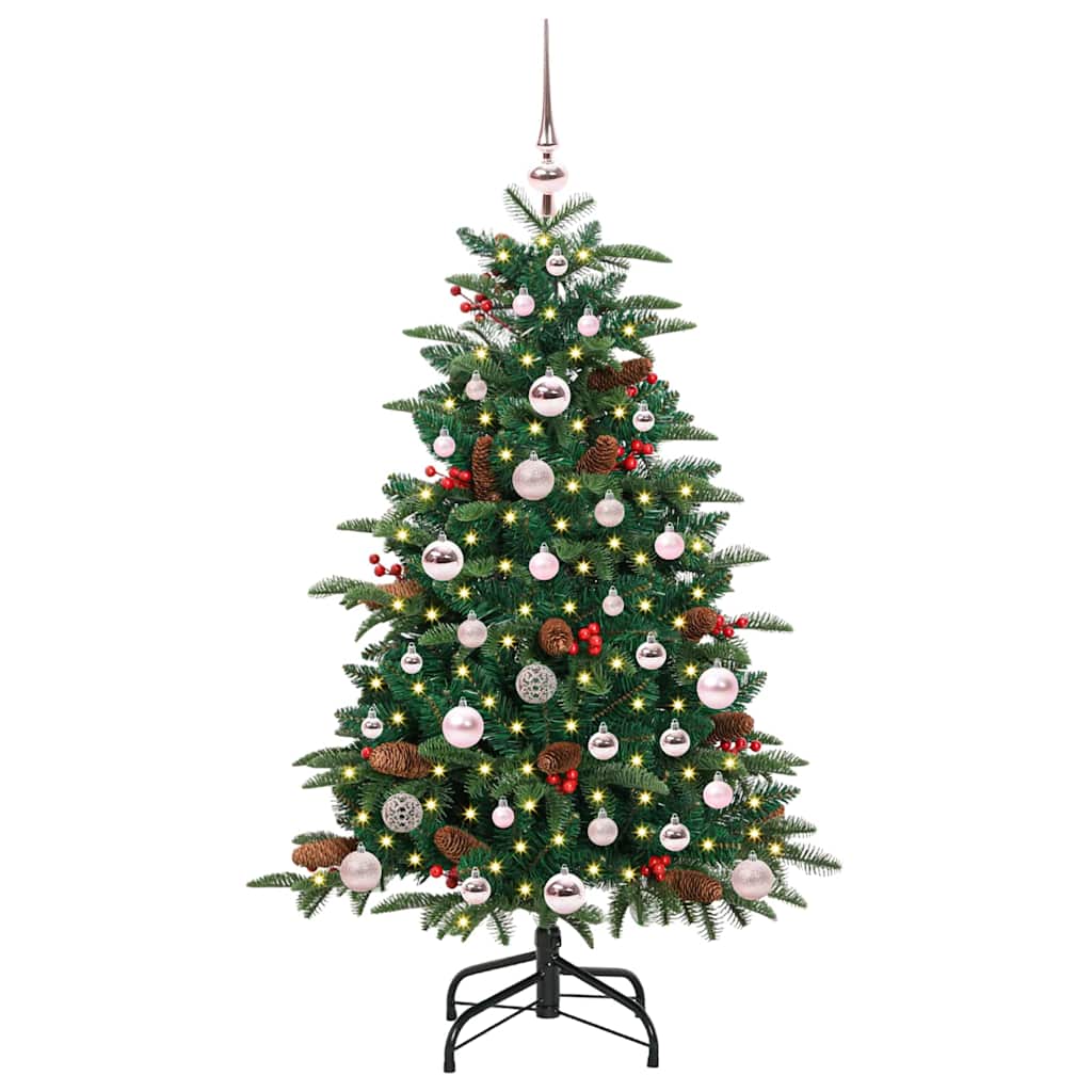 Kunstig juletre grønn 120 cm PVC og Metall og Plast