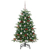 Kunstig juletre grønn 120 cm PVC og Metall og Plast