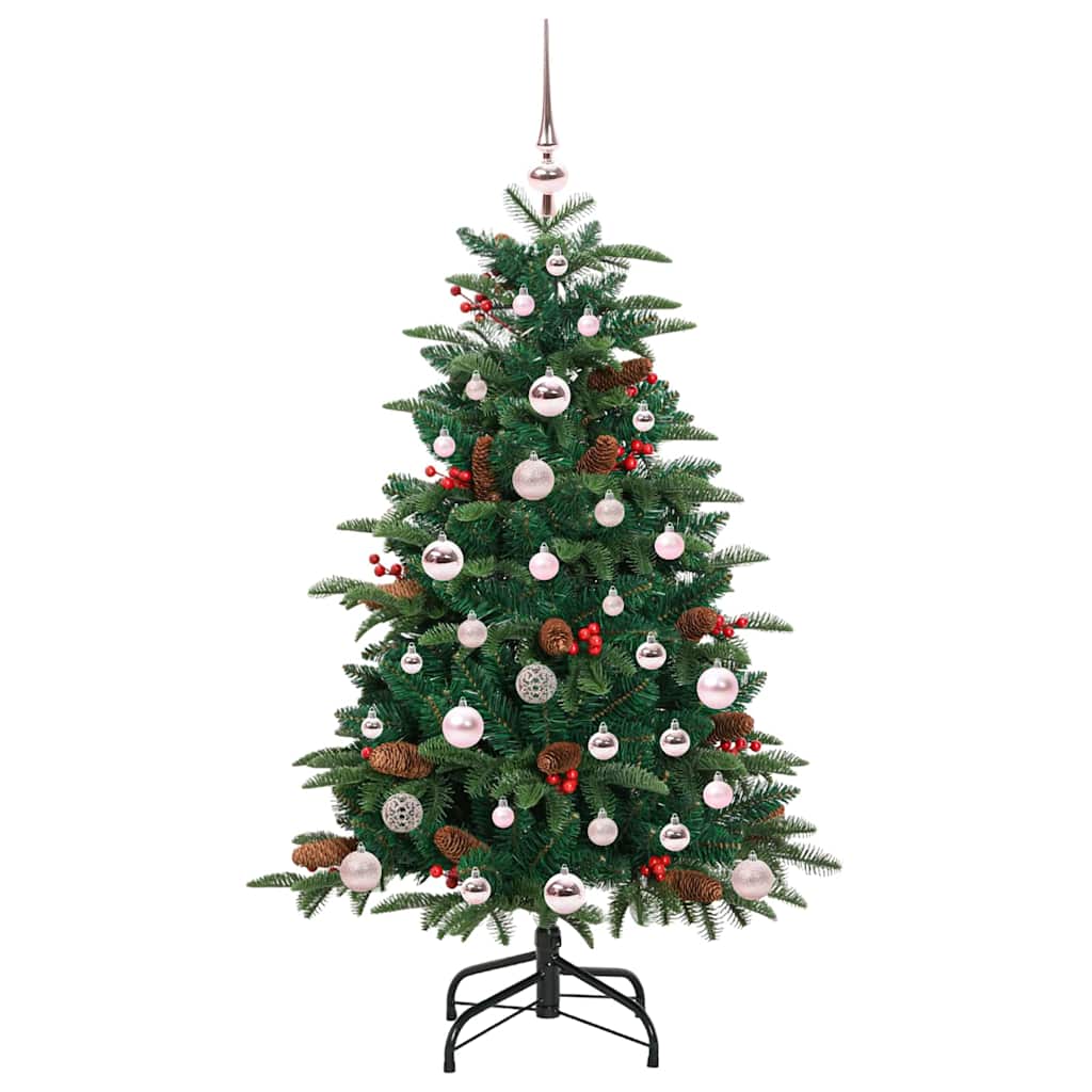 Kunstig juletre grønn 120 cm PVC og Metall og Plast