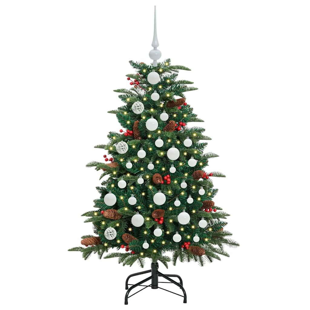 Kunstig juletre grønn 120 cm PVC og Metall og Plast