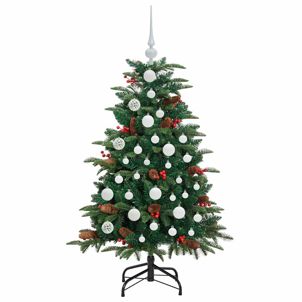 Kunstig juletre grønn 120 cm PVC og Metall og Plast