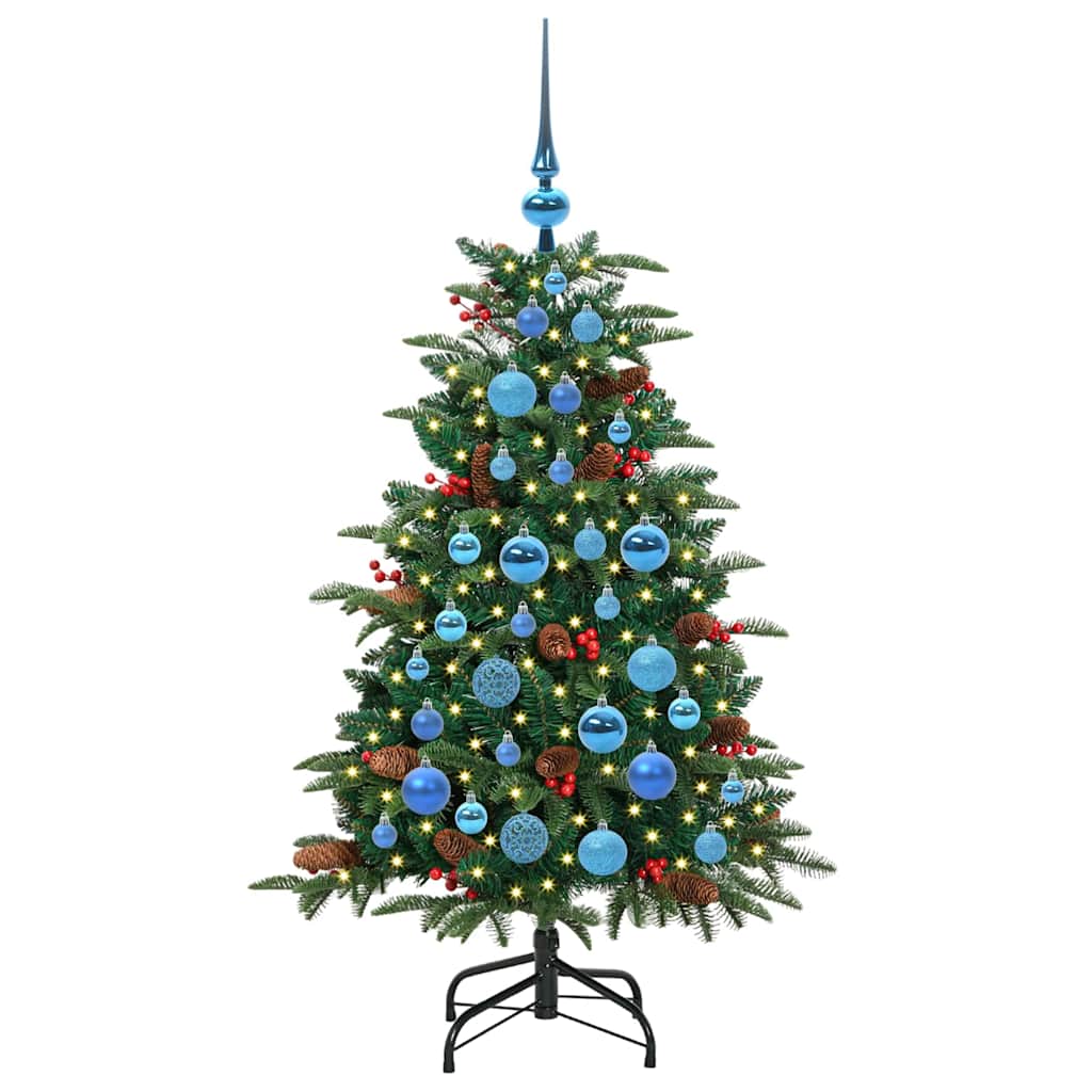 Kunstig juletre grønn 120 cm PVC og Metall og Plast