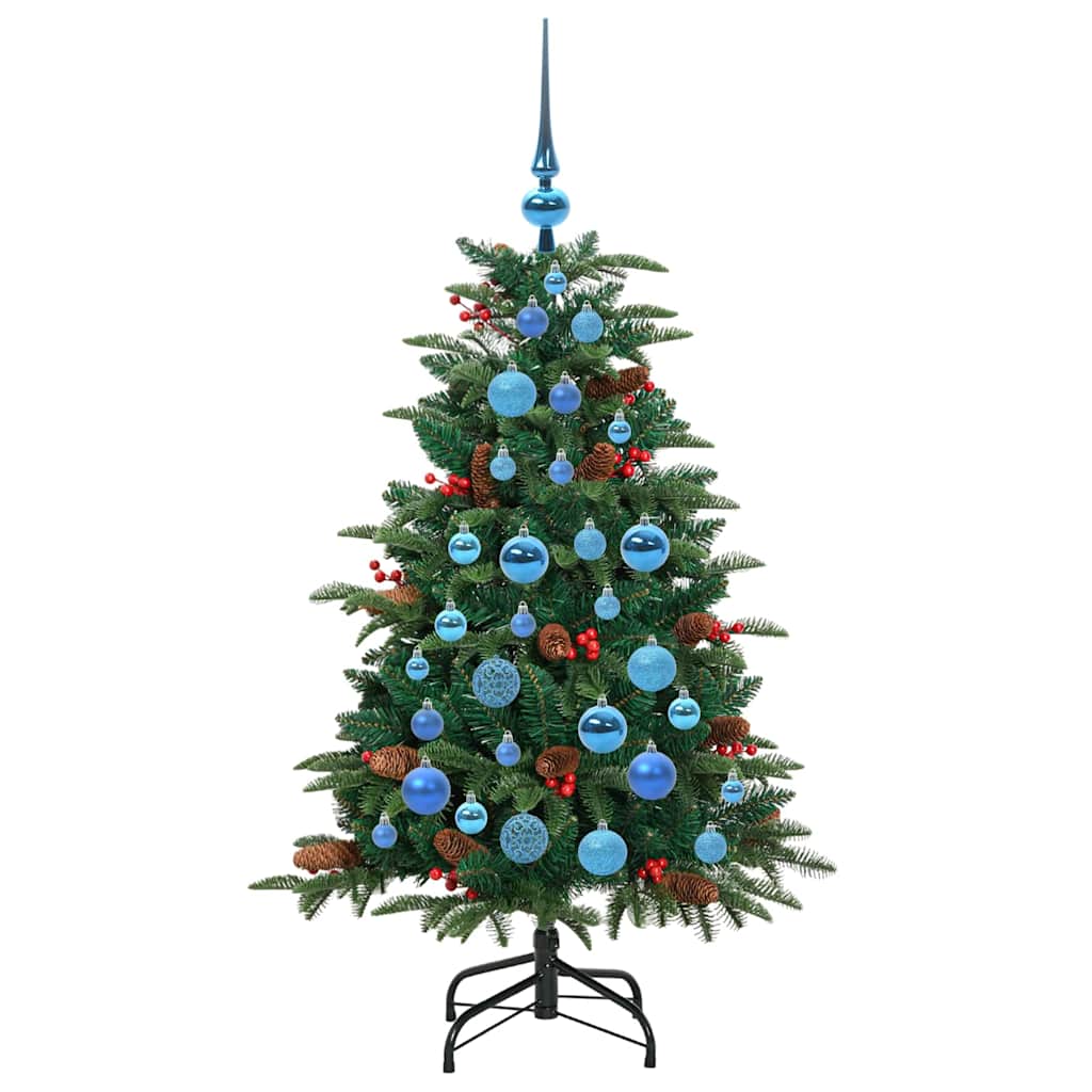 Kunstig juletre grønn 120 cm PVC og Metall og Plast