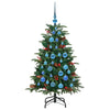 Kunstig juletre grønn 120 cm PVC og Metall og Plast