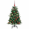Kunstig juletre grønn 120 cm PVC og Metall og Plast