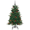 Kunstig juletre grønn 150 cm PVC og Metall og Plast