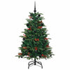 Kunstig juletre grønn 150 cm PVC og Metall og Plast