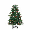 Kunstig juletre grønn 150 cm PVC og Metall og Plast