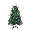 Kunstig juletre grønn 150 cm PVC og Metall og Plast