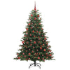 Kunstig juletre grønn 180 cm PVC og Metall og Plast