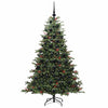 Kunstig juletre grønn 180 cm PVC og Metall og Plast