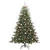 Kunstig juletre grønn 180 cm PVC og Metall og Plast