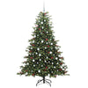 Kunstig juletre grønn 180 cm PVC og Metall og Plast