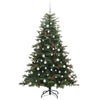 Kunstig juletre grønn 180 cm PVC og Metall og Plast