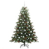 Kunstig juletre grønn 180 cm PVC og Metall og Plast