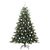 Kunstig juletre grønn 180 cm PVC og Metall og Plast