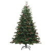 Kunstig juletre grønn 210 cm PVC og Metall og Plast