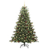 Kunstig juletre grønn 210 cm PVC og Metall og Plast