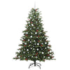 Kunstig juletre grønn 210 cm PVC og Metall og Plast
