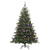 Kunstig juletre grønn 210 cm PVC og Metall og Plast