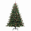 Kunstig juletre grønn 210 cm PVC og Metall og Plast