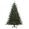 Kunstig juletre grønn 240 cm PVC og Metall og Plast