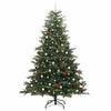 Kunstig juletre grønn 240 cm PVC og Metall og Plast