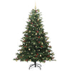 Kunstig juletre grønn 240 cm PVC og Metall og Plast