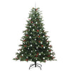 Kunstig juletre grønn 240 cm PVC og Metall og Plast