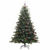 Kunstig juletre grønn 240 cm PVC og Metall og Plast