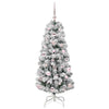 Kunstig sammensatt juletre med LED -stripelys 120 cm PVC