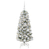Kunstig sammensatt juletre med LED -stripelys 120 cm PVC