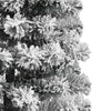 Kunstig sammensatt juletre med LED -stripelys 150 cm PVC