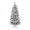 Kunstig sammensatt juletre med LED -stripelys 150 cm PVC