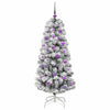 Kunstig sammensatt juletre med LED -stripelys 150 cm PVC