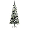 Kunstig sammensatt juletre med LED -stripelys 180 cm PVC