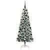Kunstig sammensatt juletre med LED -stripelys 180 cm PVC
