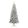 Kunstig sammensatt juletre med LED -stripelys 180 cm PVC